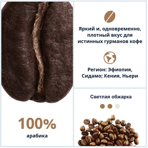 Кофе в зёрнах DeLonghi Signature Fruit Edition 1 кг