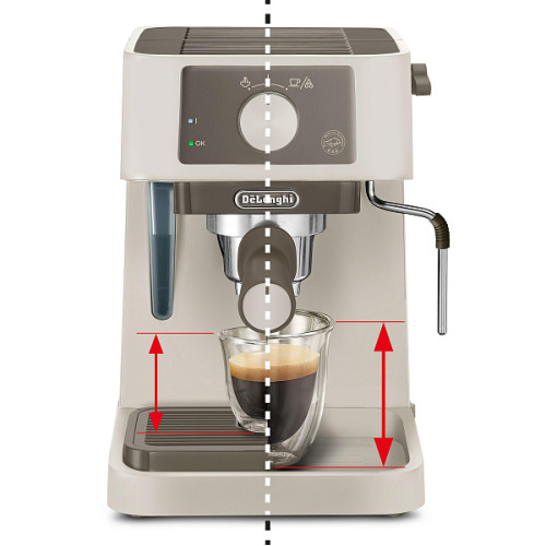 Рожковая кофеварка DeLonghi EC235.CR