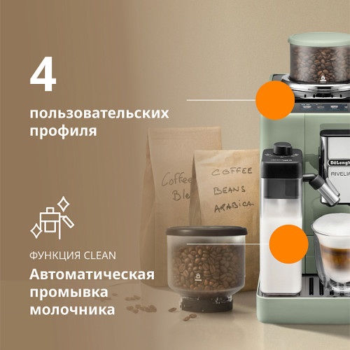 Кофемашина DeLonghi EXAM441.55.GR